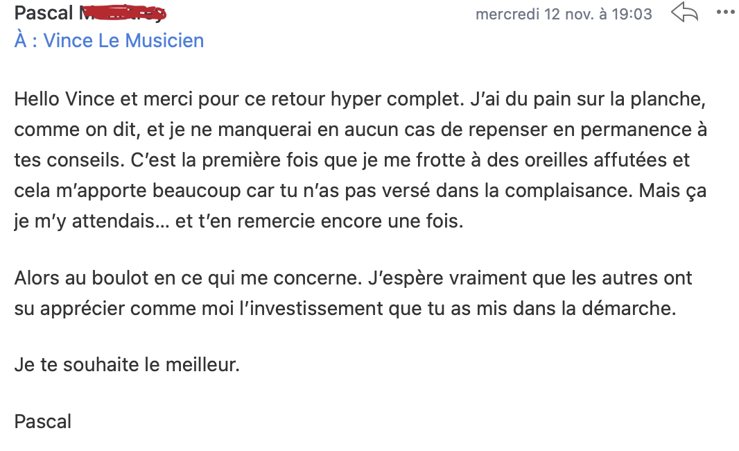 Témoignage d’élève 7